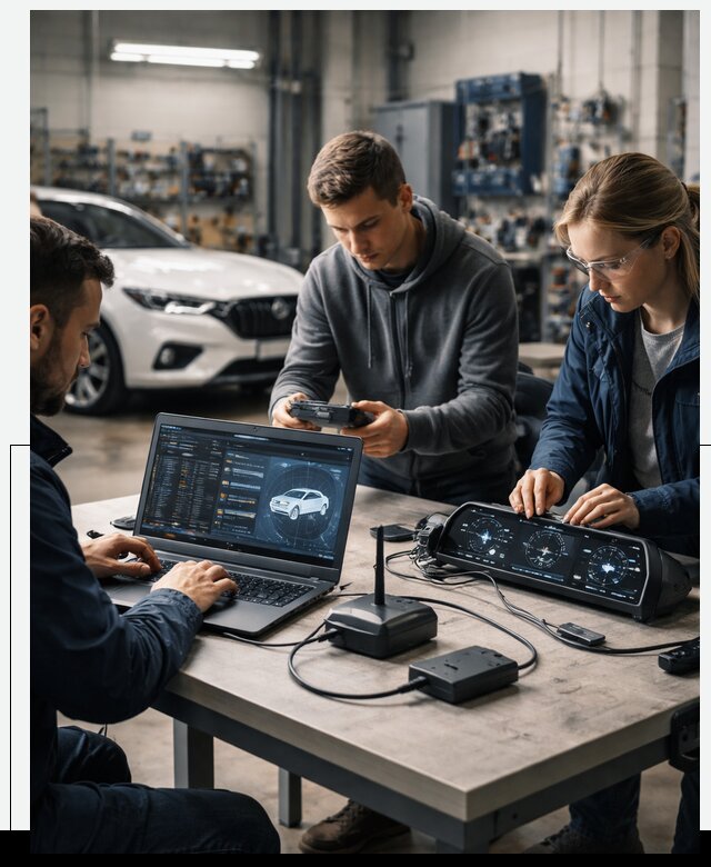 Разработка Connected Car и ПО для автопрома в Екатеринбурге