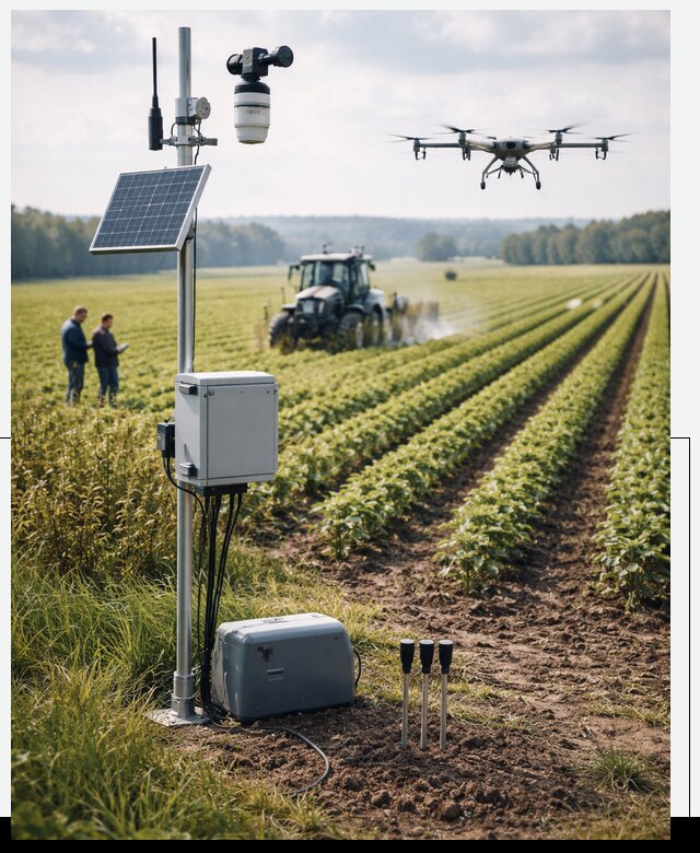 Разработка IoT мониторинга полей в Екатеринбурге от 8712 р. | АвикейКтр