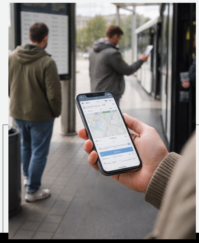 Мобильное приложение для пассажиров в Екатеринбурге с оплатой и расписанием